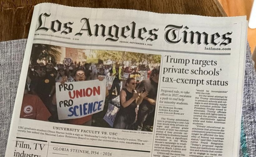 LA Times UF UAW